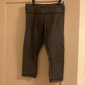 Lululemon wunder under Heathered crop